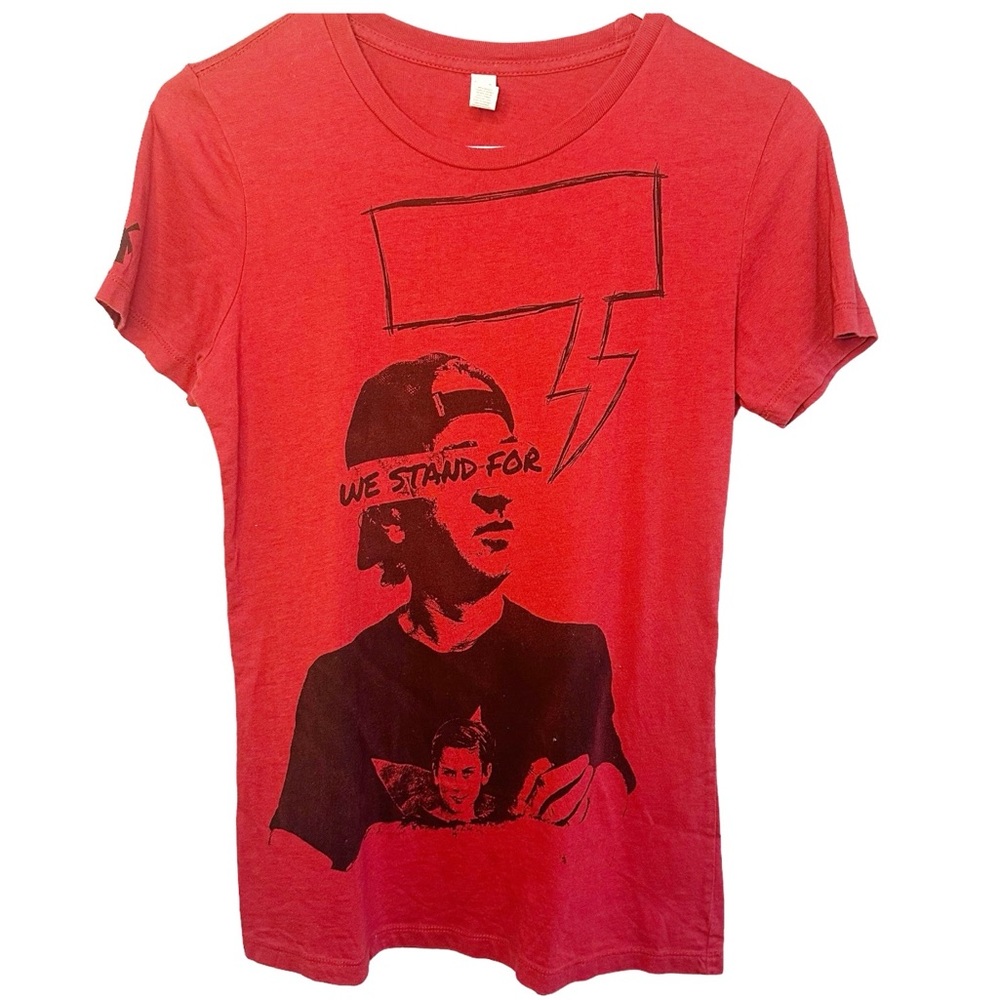 Dutch Bros RED ‘TOGETHER WE STAND FOR MOVEMENT’ SMALL + LARGE VINTAGE DB 1992